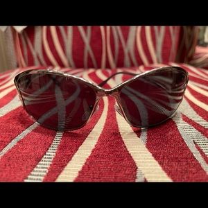 BULGARI women’s sunglasses silver metal with gold